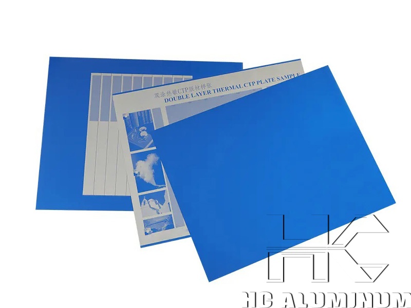 double layer positive offset printing plates